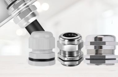 ทำหน้าที่การยึดสายไฟ Cable gland