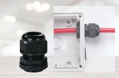 Nylon Cable Gland สีดำ