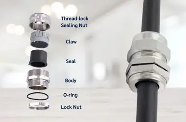 การกัดกร่อนด้วยเคเบิ้ลแกลนด์สแตนเลส